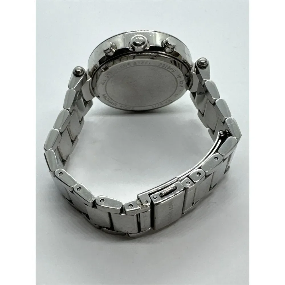 Michael Kors MK5275 Women Silver Stainless Steel Analog Dial Quartz Watch JNA719